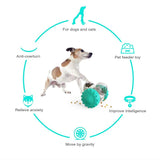 Brinquedo Interativo para Cães com Dispensador de Comida Lenta - Liberação de Ansiedade e Treinamento de QI - AuuPet.com