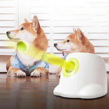 Lançador Automático de Bolas para Cães - Brinquedo Interativo Lançador de Bola de Tênis Automático para Animais de Estimação - AuuPet.com
